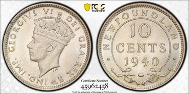 1940 10C MS64