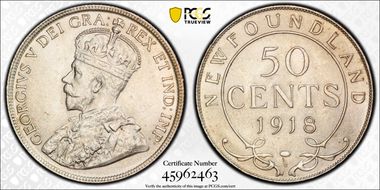 1918-C 50C MS63