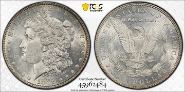 1879 $1 AU55