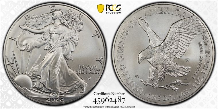 Cert 45962487 - Coin Image