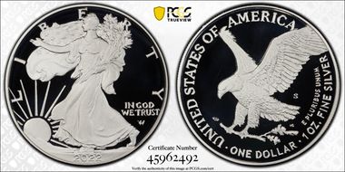 2022-S $1 Silver Eagle First Strike PR69DCAM