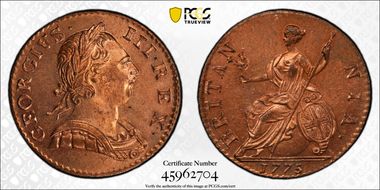 1775 1/2D S-3774 MS65RD