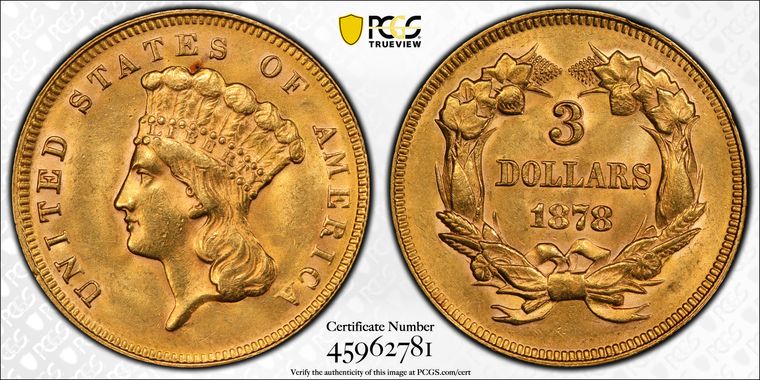 Cert 45962781 - Coin Image