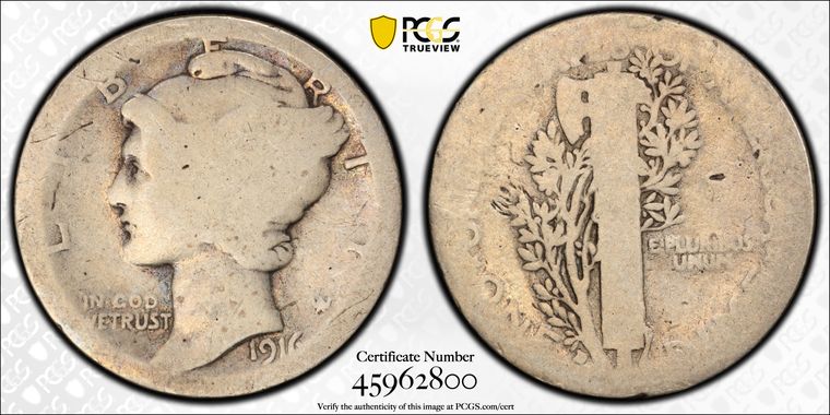 Cert 45962800 - Coin Image