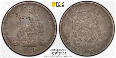 1876 T$1 VF35