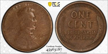 1922 No D 1C Strong Reverse VF25BN
