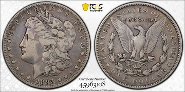 1893 $1 F12