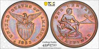 1933-M 1C MS64RB