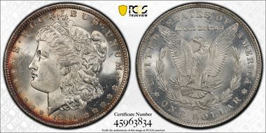 1891-O $1 MS64