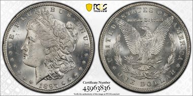 1897 $1 MS65