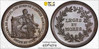 No Date Jeton Lerouge-341 Ae MS65BN