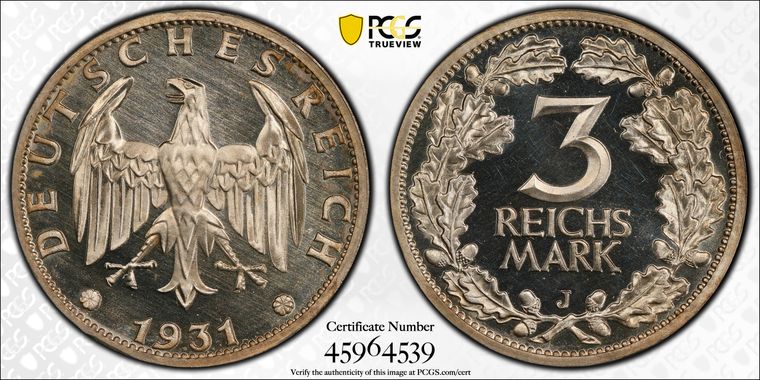 Cert 45964539 - Coin Image