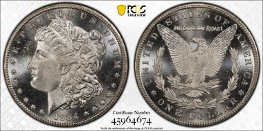 1884-CC $1 MS65+ PL