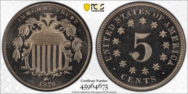1876 5C PR65CAM