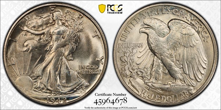 Cert 45964678 - Coin Image