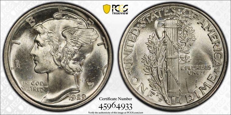 Cert 45964933 - Coin Image