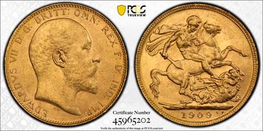 1909-P Sov S-3972 MS63