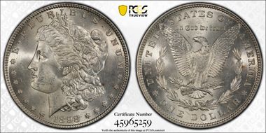 1898 $1 MS63