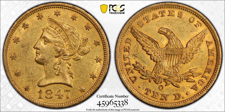 Cert 45965338 - Coin Image