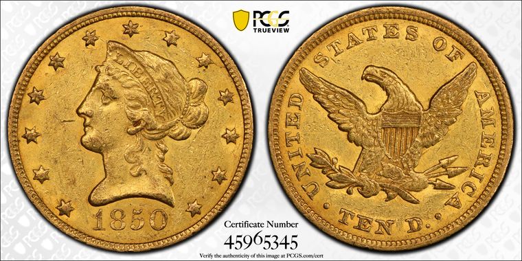 Cert 45965345 - Coin Image