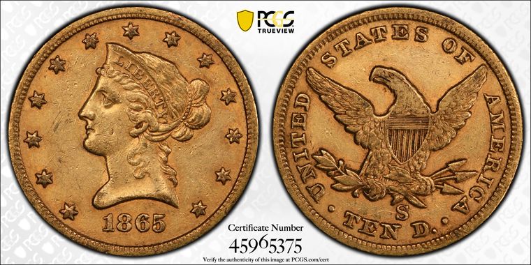 Cert 45965375 - Coin Image