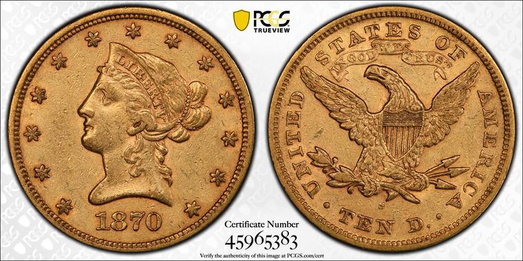 Cert 45965383 - Coin Image