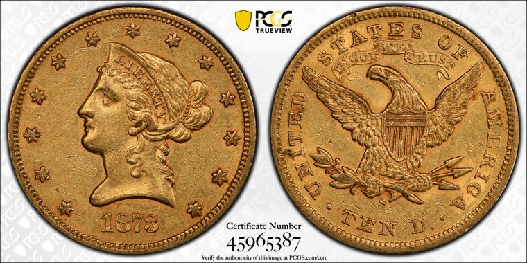 Cert 45965387 - Coin Image