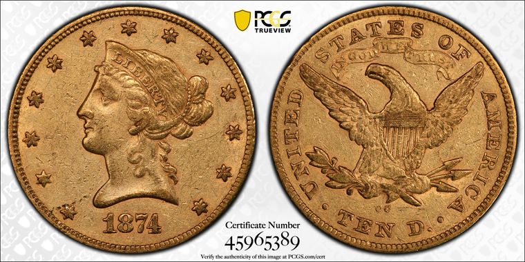 Cert 45965389 - Coin Image