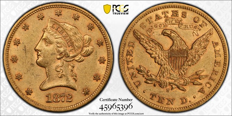 Cert 45965396 - Coin Image