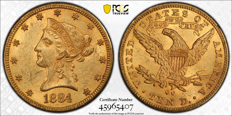 Cert 45965407 - Coin Image