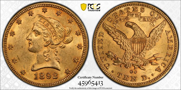 Cert 45965413 - Coin Image