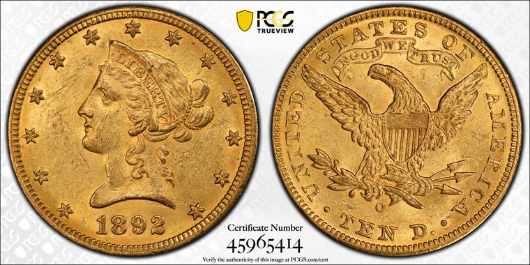 Cert 45965414 - Coin Image