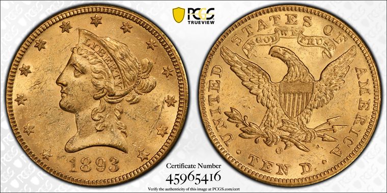 Cert 45965416 - Coin Image