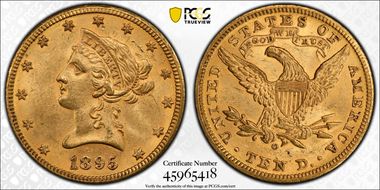 1895-O $10 MS63