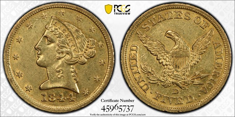 Cert 45965737 - Coin Image