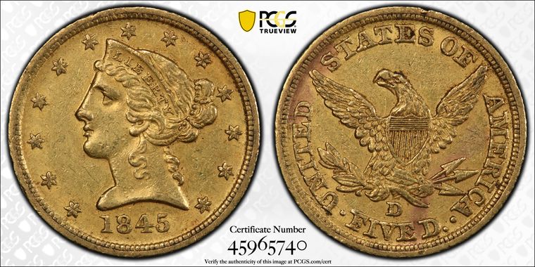 Cert 45965740 - Coin Image