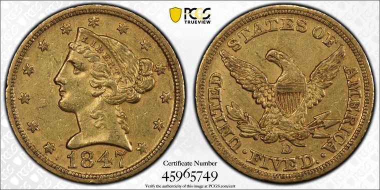 Cert 45965749 - Coin Image