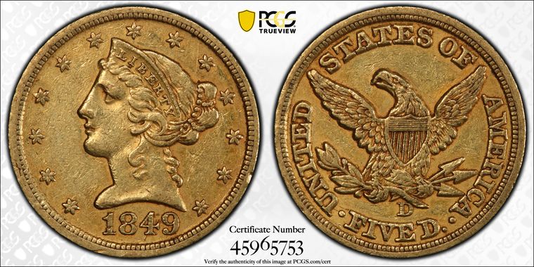 Cert 45965753 - Coin Image