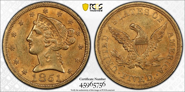 Cert 45965756 - Coin Image