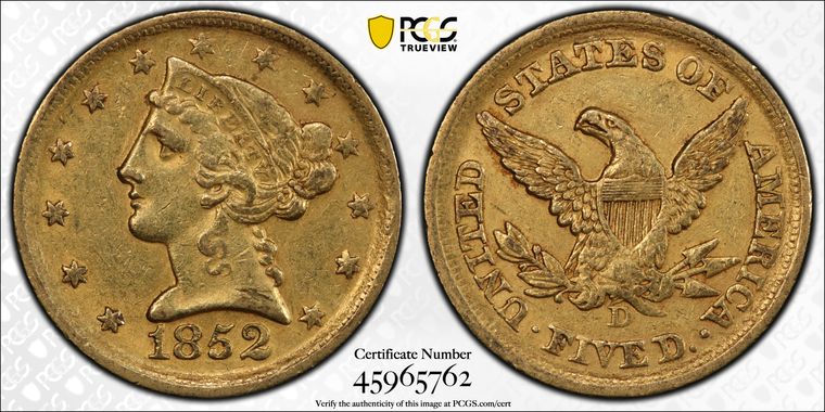 Cert 45965762 - Coin Image