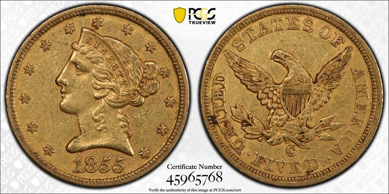 Cert 45965768 - Coin Image