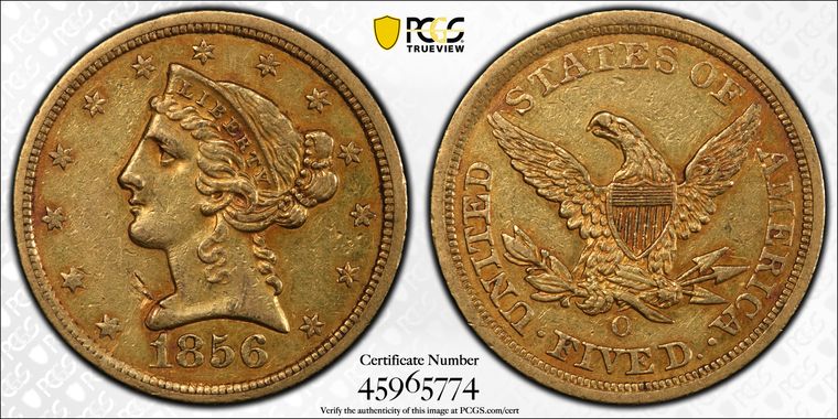 Cert 45965774 - Coin Image