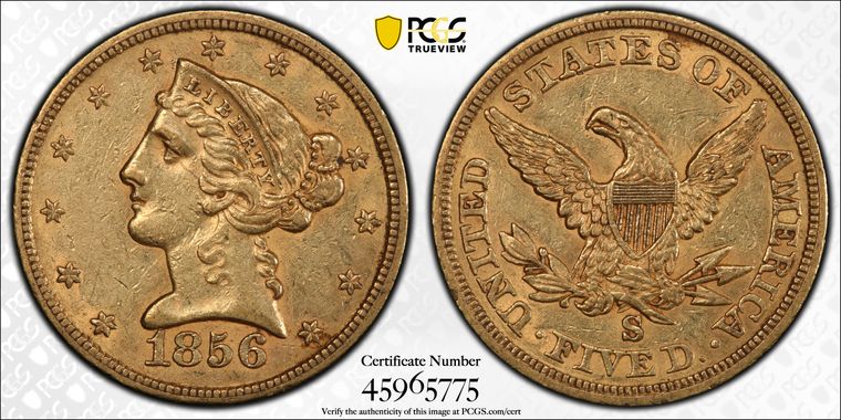 Cert 45965775 - Coin Image