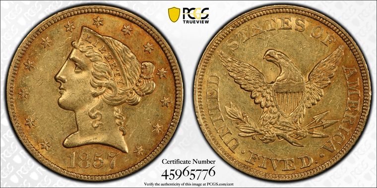 Cert 45965776 - Coin Image