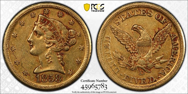 Cert 45965783 - Coin Image