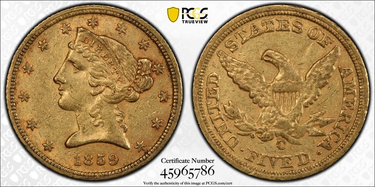 Cert 45965786 - Coin Image