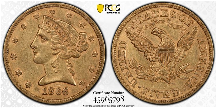 Cert 45965798 - Coin Image