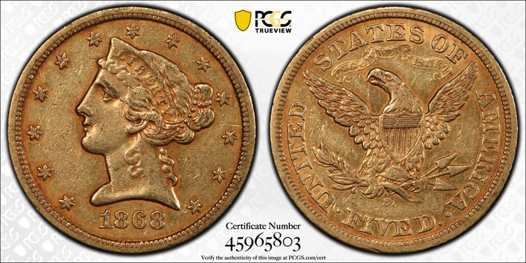 Cert 45965803 - Coin Image