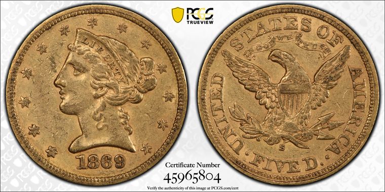 Cert 45965804 - Coin Image