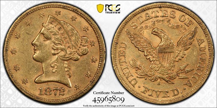 Cert 45965809 - Coin Image